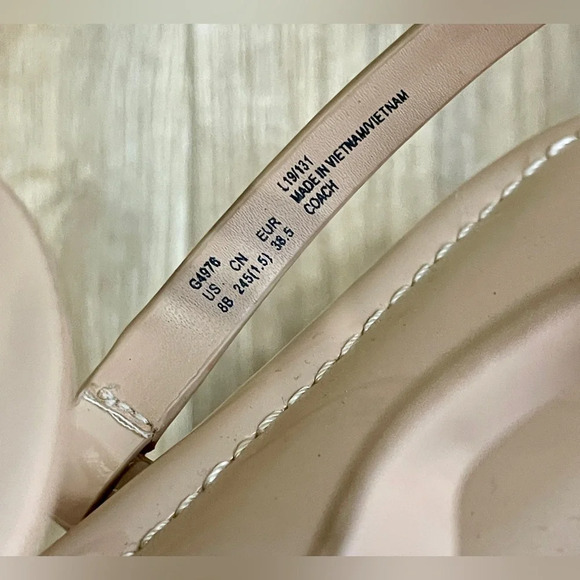 Coach Beechwood Jeri Sandal Size 8 LNC - Picture 6 of 6
